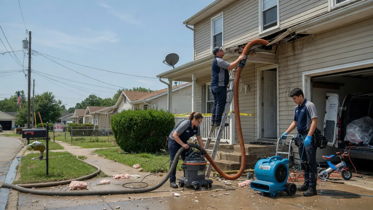Water Damage Restoration in Polkville, NC near me